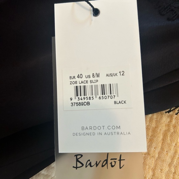 Bardot Black Slip dress Size:M - Picture 8 of 14